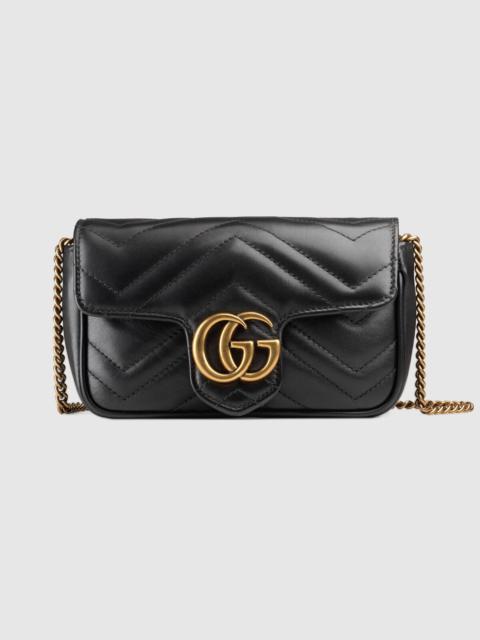 GUCCI GG Marmont super mini bag