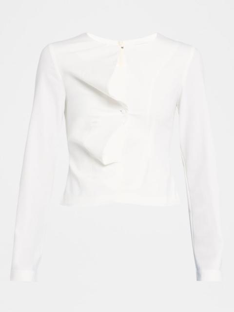 Wynn Hamlyn Esther Cut-Out Long-Sleeve Top