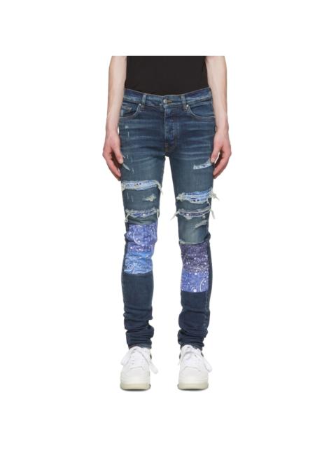 AMIRI Blue Skinny Jeans
