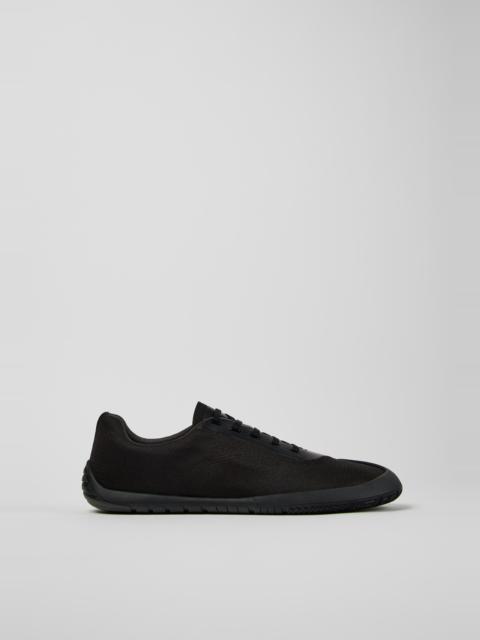 CAMPERLAB Black Leather Sneakers for Men.