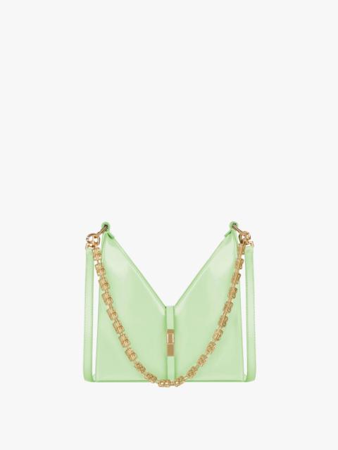 Givenchy MINI CUT OUT BAG IN BOX LEATHER WITH CHAIN