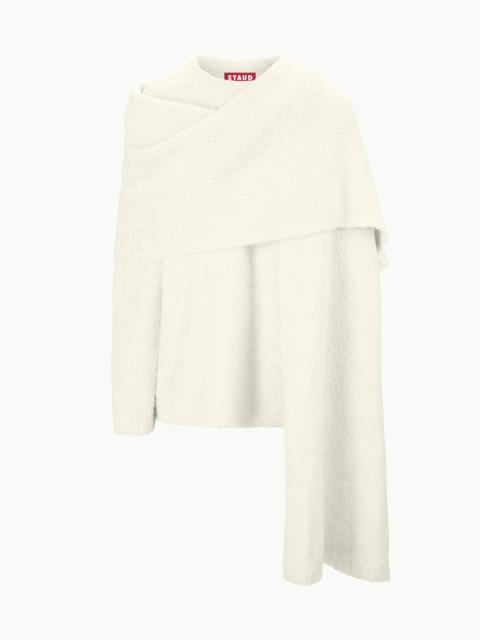 STAUD SIREN SWEATER IVORY