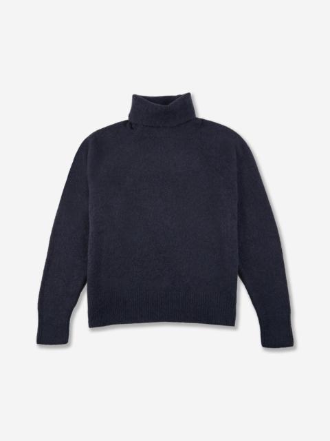 SLOWEAR Regular fit polo neck in wool and Alpaca