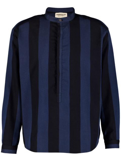 MARRAKSHI LIFE two-tone striped shirt