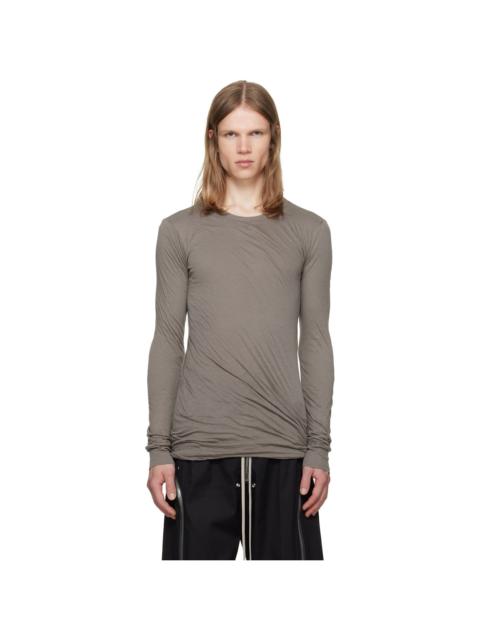 Rick Owens Gray Tower Double LS T-shirt