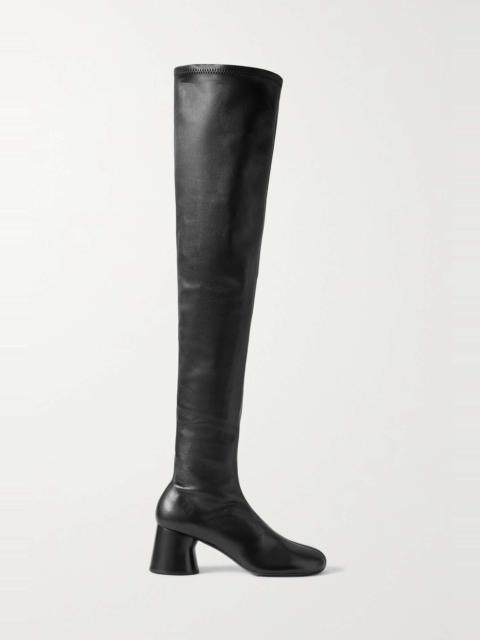 Admiral leather over-the-knee boots