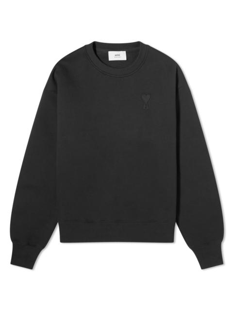 AMI Paris AMI Paris Embossed Heart Crew Sweatshirt