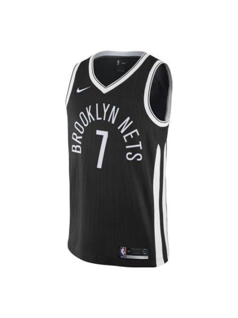 Nike Nike Jeremy Lin City Edition 스윙맨 저지 번호 7 블랙 912074-010