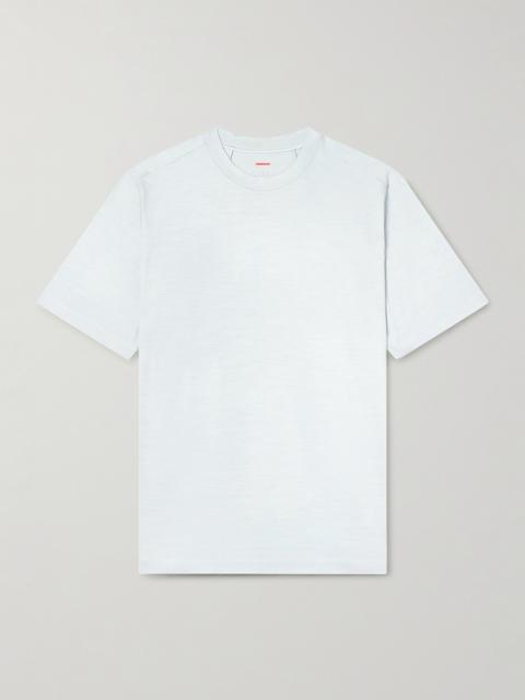 SEASE Runner Logo-Print Merino Wool T-Shirt