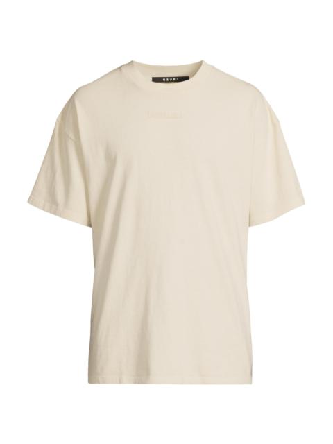 Ksubi Men's Democrazy Boxy Cotton T-Shirt - Tan