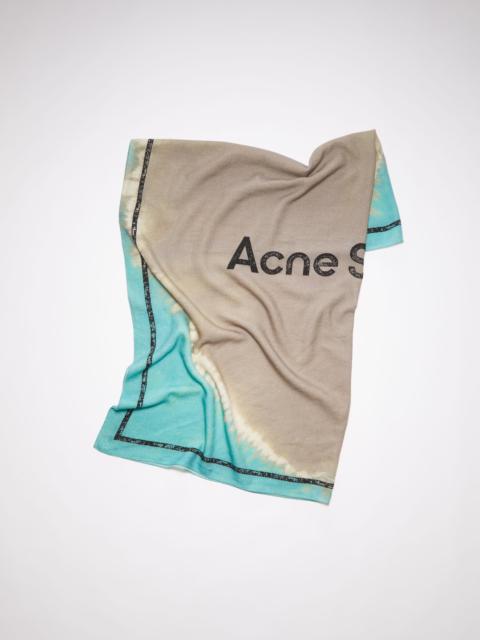 Acne Studios Light wool scarf - Grey