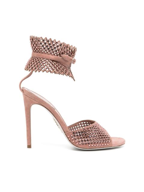 RENE CAOVILLA 110mm crystal-embellished sandals