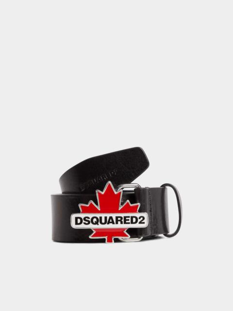 DSQUARED2 DSQUARED2 LEAF PLAQUE BELT