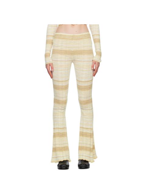 Acne Studios SSENSE Exclusive Beige Lounge Pants