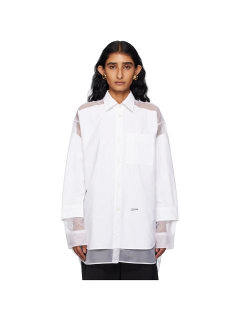 Jean Paul Gaultier White 'The Petit Grand' Shirt