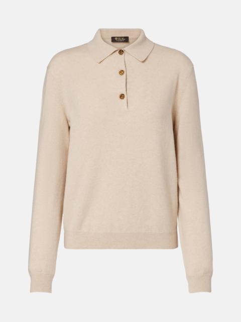 Loro Piana Classic cashmere polo sweater