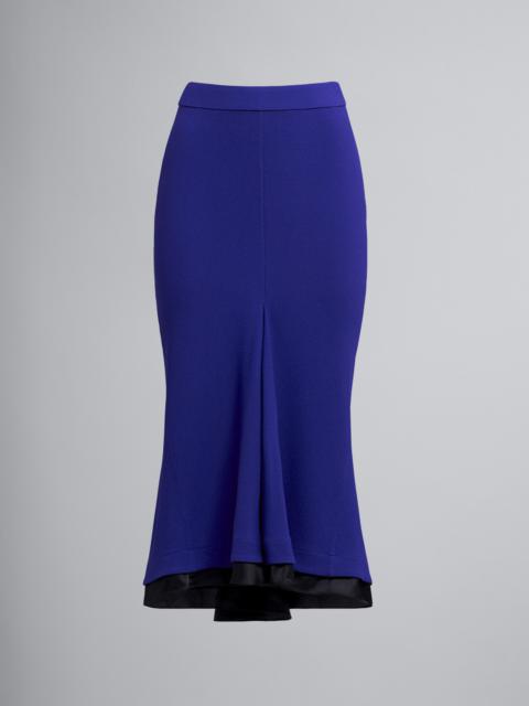 Marni SABLÉ CREPE SKIRT
