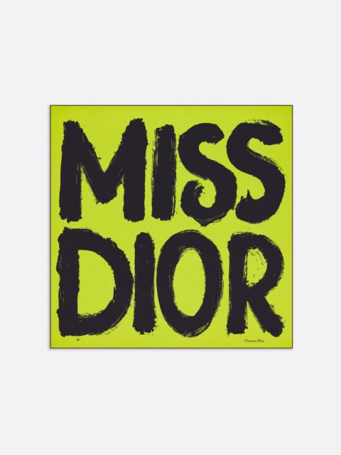Dior Miss Dior Graffiti 90 Square Scarf