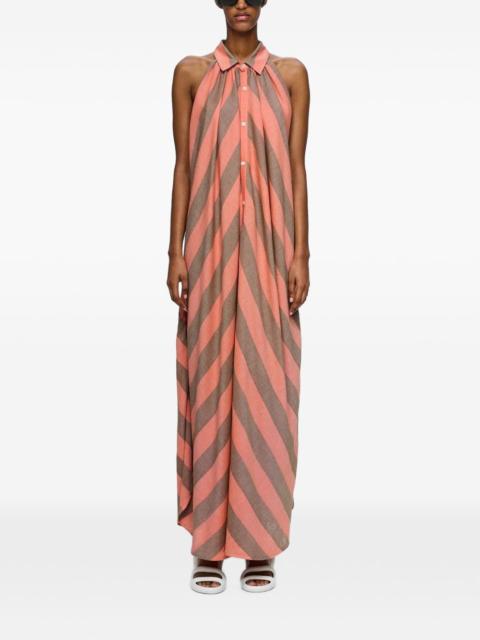 MARRAKSHI LIFE maxi The Halter striped dress