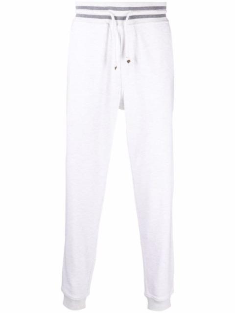 drawstring-waist track pants