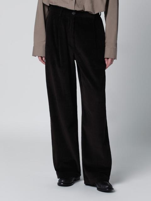 The Frankie Shop Brown Norstrand corduroy trousers