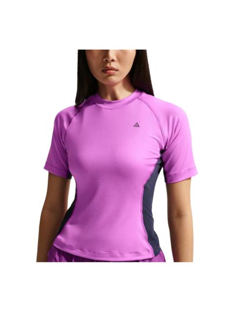 Nike (WMNS) Nike ACG Dri-Fit Layer T-Shirt 'Vivid Purple' IO1461-551