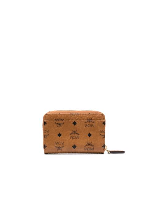 MCM logo-print zip-up wallet