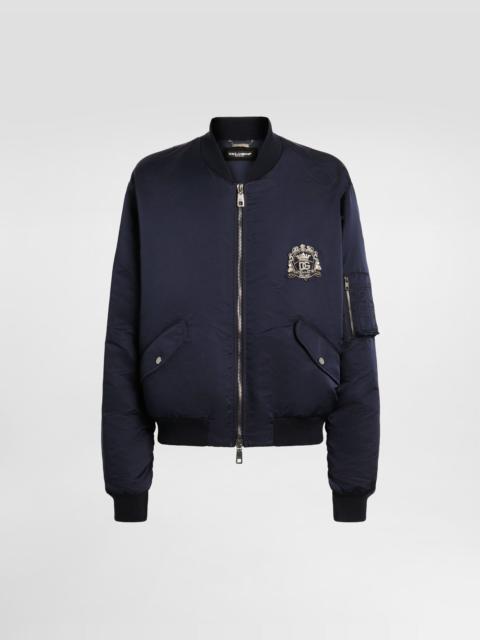 Dolce & Gabbana Duchesse padded bomber jacket