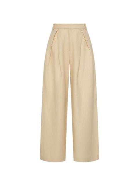 FAITHFULL Sofia pleated plazzo pants