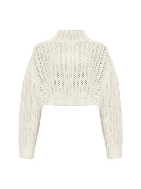 Hodeida open-knit jumper