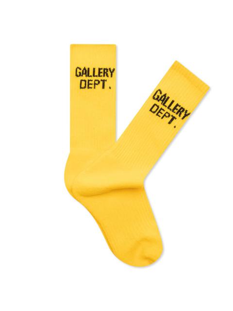 GALLERY DEPT. CLEAN SOCKS - YELLOW