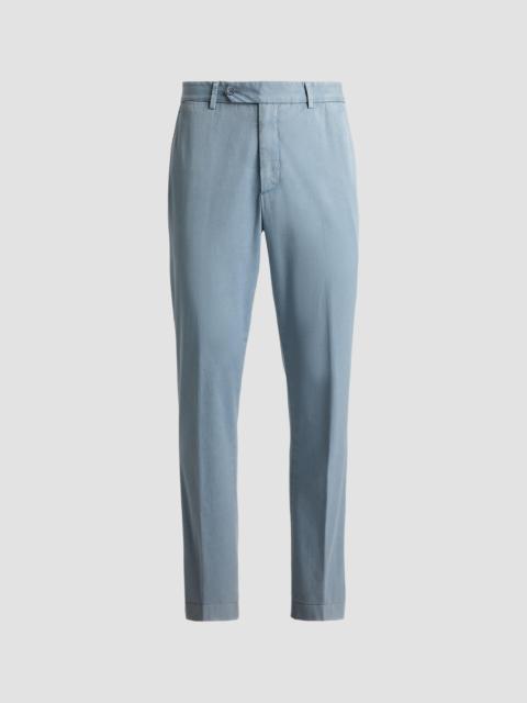 Ralph Lauren Men's Hand-Tailored Garment-Dyed Chino Trousers - Winward Blue
