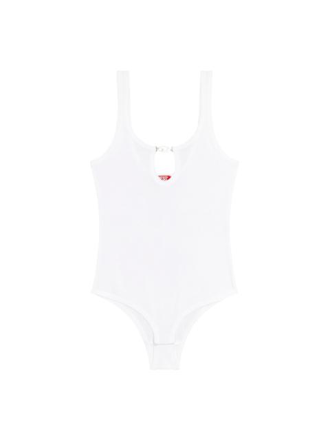 Diesel UFBY-D-OVAL-COTTON-RIB-BODYSUIT