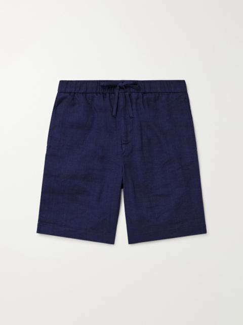 FRESCOBOL CARIOCA Felipe Slim-Fit Linen and Cotton-Blend Drawstring Shorts