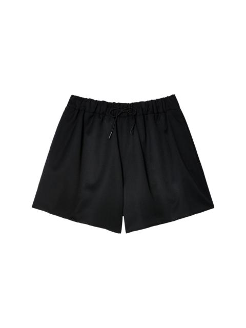 flared mini shorts