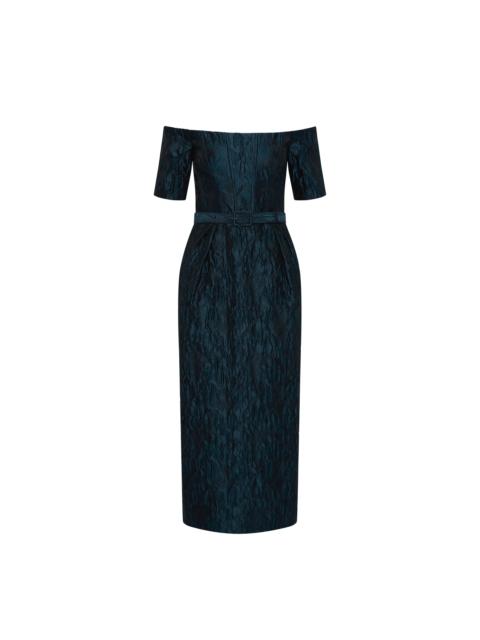 REBECCA VALLANCE Cascades Midi Dress