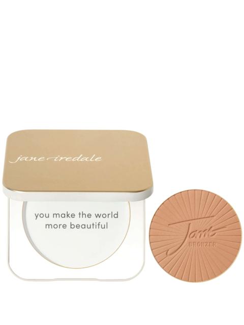Jane Iredale jane iredale Gold Refillable Compact and PureBronze Matte Bronzer Refill - Light