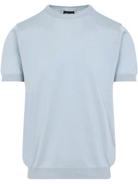 GIORGIO ARMANI knitted T-shirt