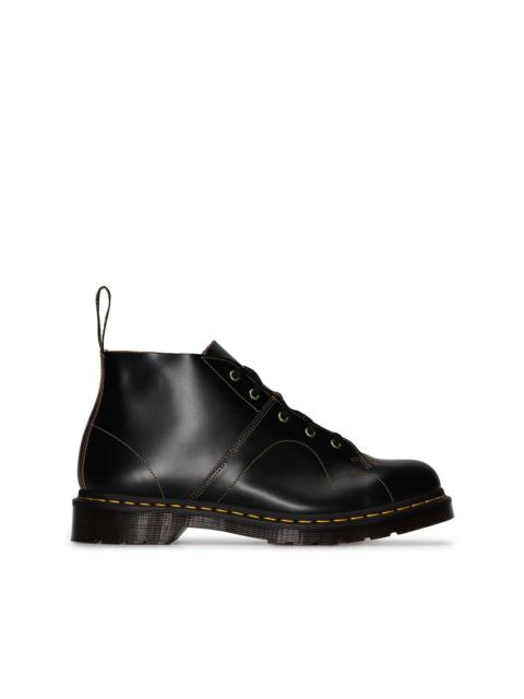 Dr. Martens leather lace-up booties