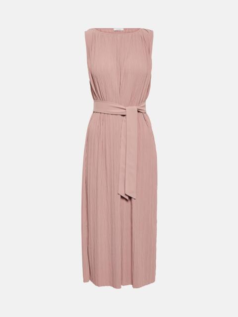 Max Mara Leisure Vadius belted midi dress REVERSIBLE