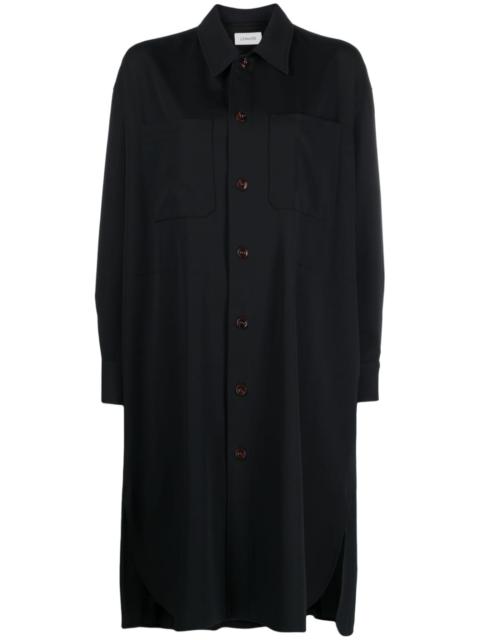 Lemaire long-sleeve shirt dress