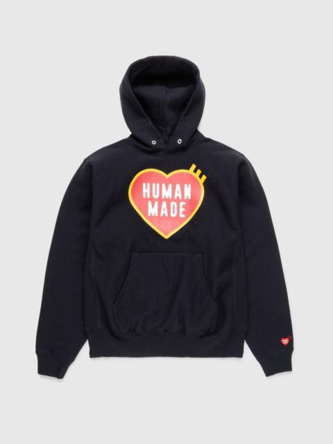 Human Made – Heart Logo Hoodie Black