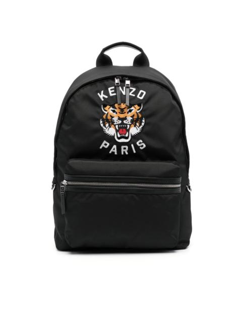 Tiger-motif backpack