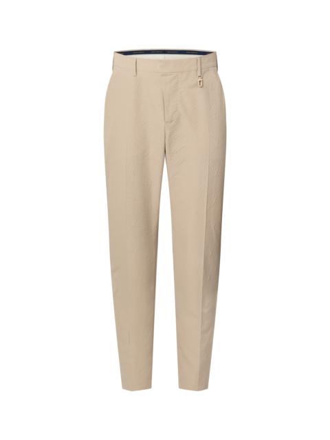Louis Vuitton Monogram Cotton Cigarette Pants