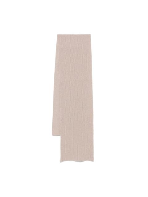 Sunspel knitted scarf