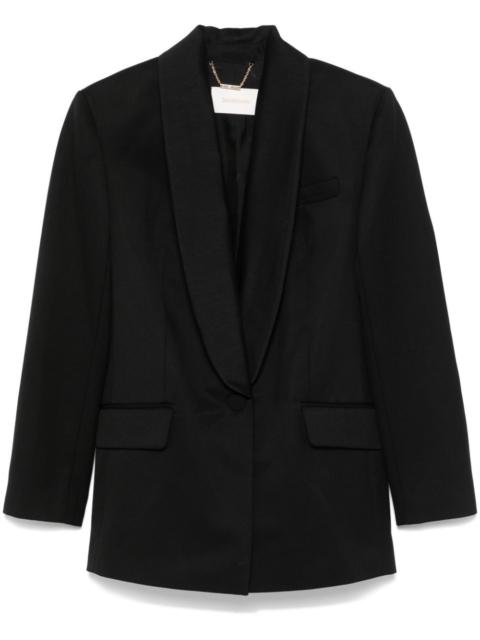 Zimmermann shawl tux blazer