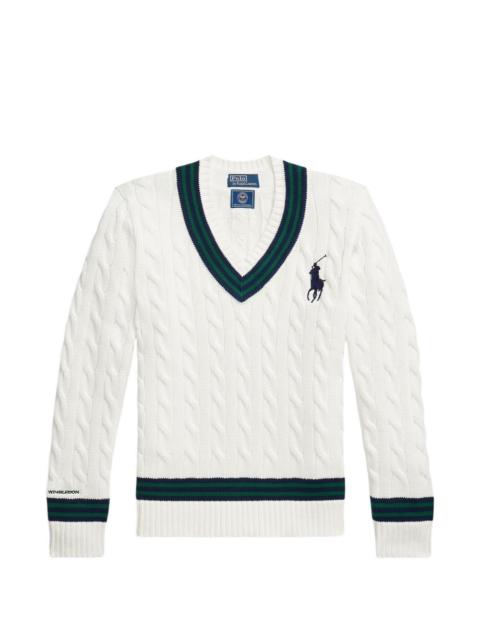 Polo Ralph Lauren Wimbledon umpire cricket sweater