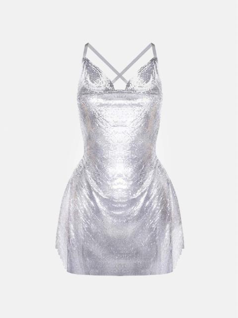 POSTER GIRL CALYPSO DRESS CHROME SILVER