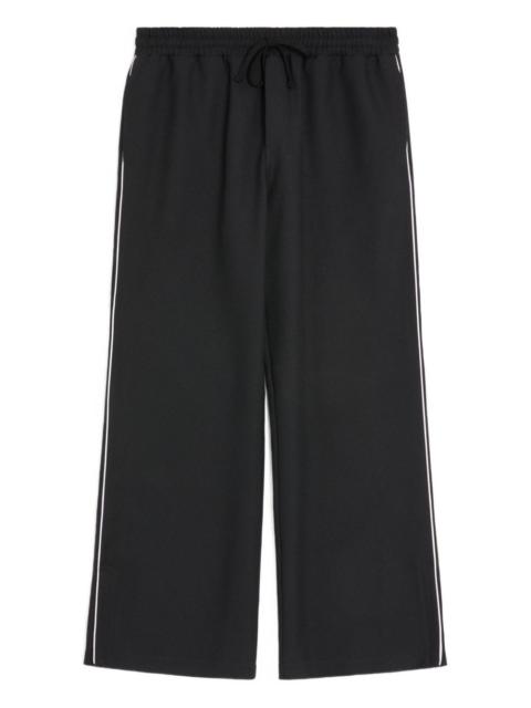 Valentino Vlogo-patch drawstring trousers