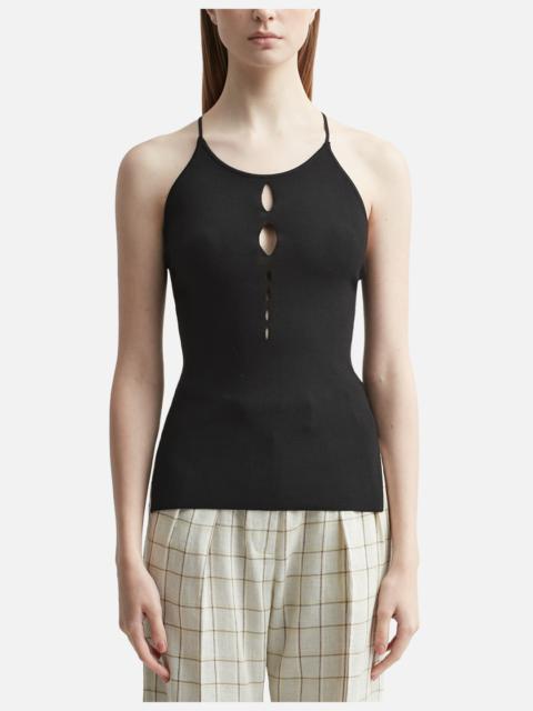 RÓHE KNITTED CUT-OUT TANK
